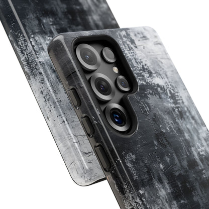 Textured Blackscape Samsung S25 Ultra Case - Tough