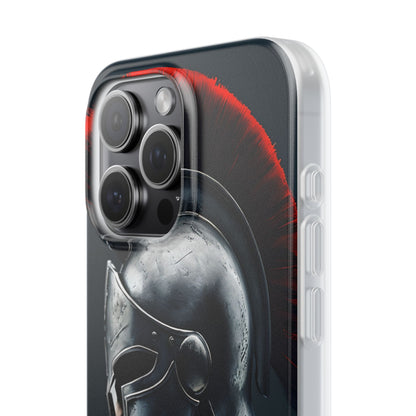 Silver Centurion iPhone 15 Pro Max Case - Soft