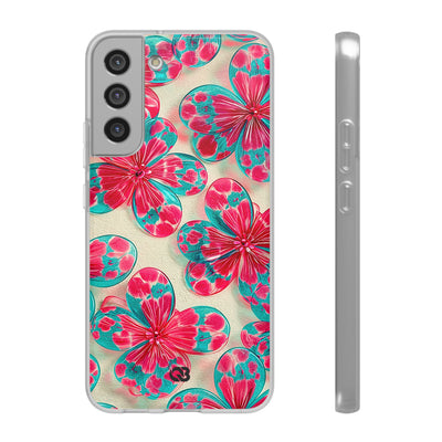Lucite Jelly Bloom · Lite Phone Case for Samsung · Pink