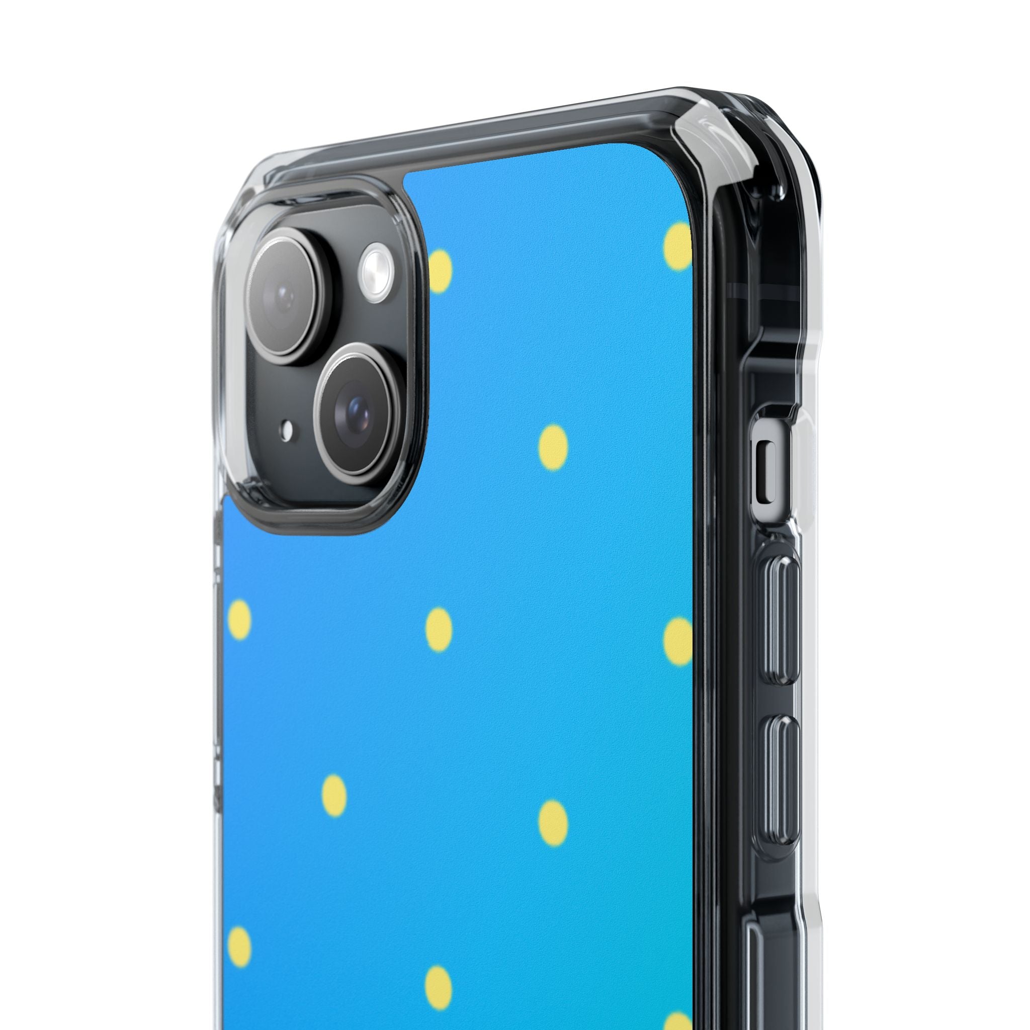 Cyan Sun Dots · Impact Θήκη για iPhone · Magsafe