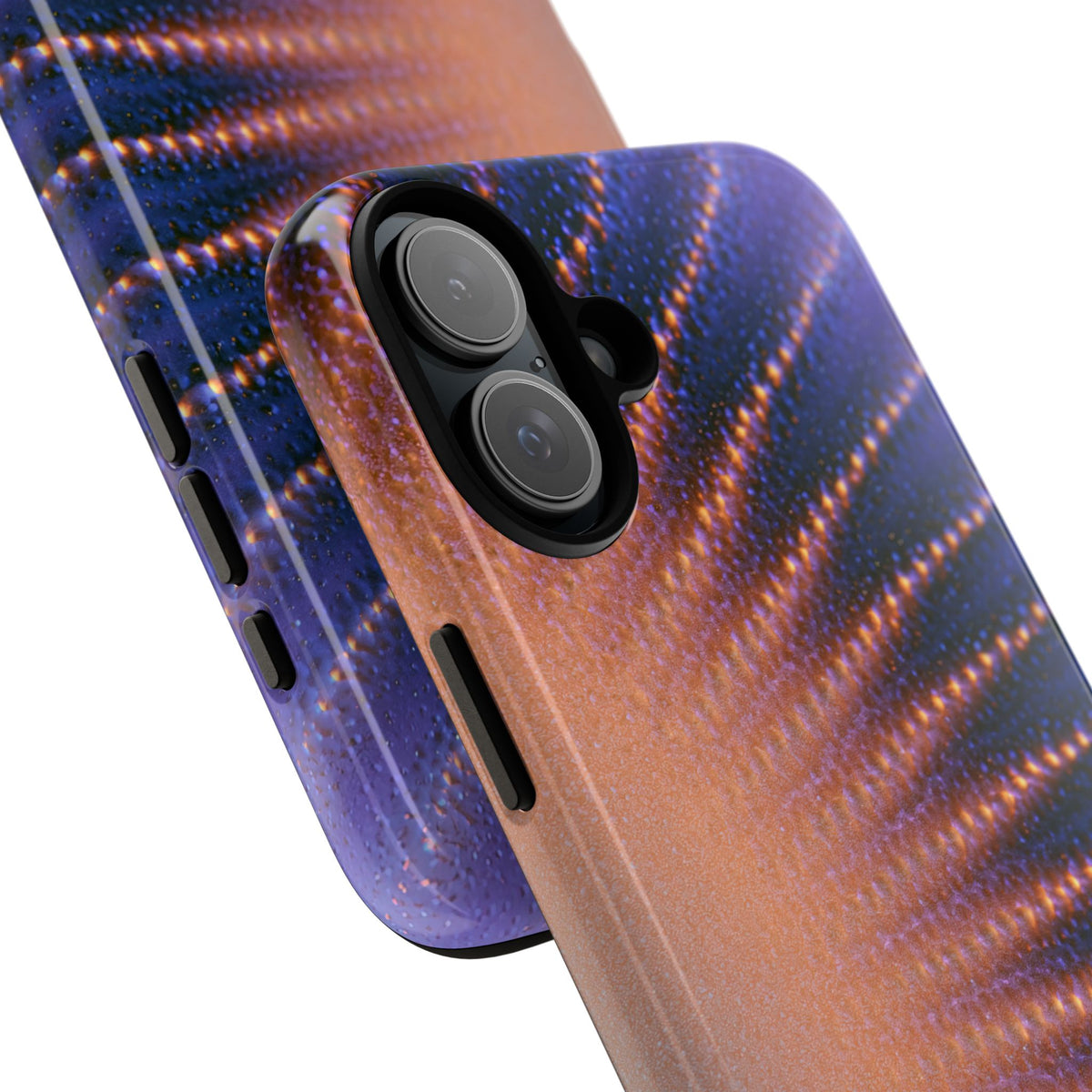 Luminous Aura Burst · Tough Phone Case for iPhone · Blue