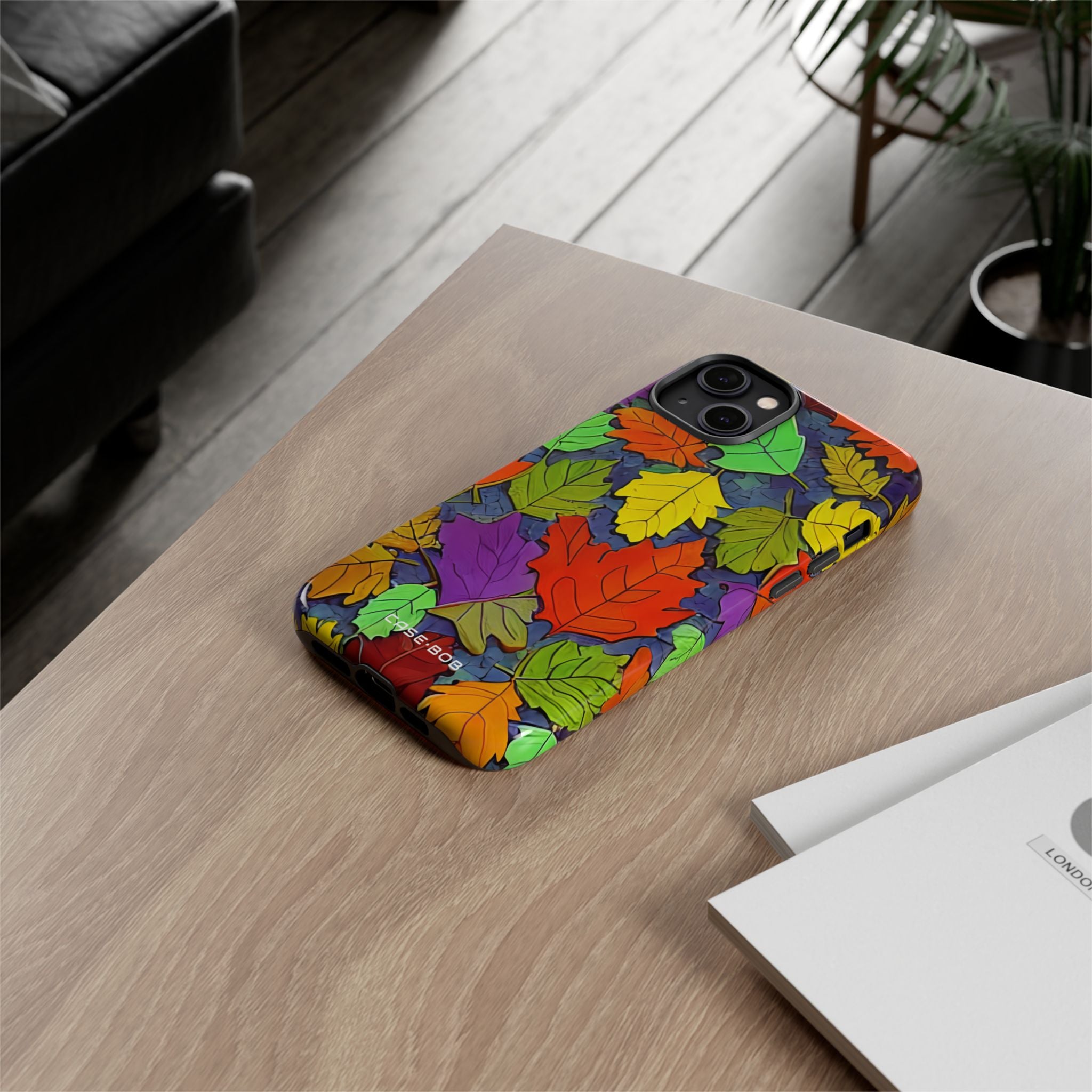 Vivid Leafburst iPhone 14 Plus Cover - Tough