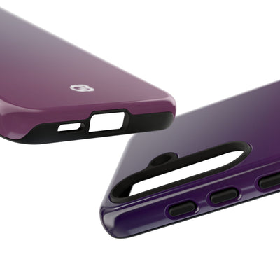 Purple Tough Phone Case for Samsung - Nocturnal Plum Fade