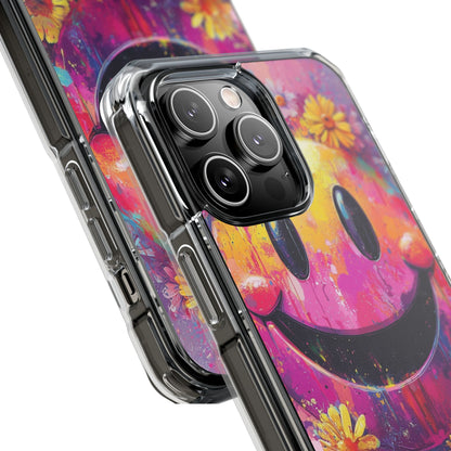Smiley Bloom iPhone 14 Pro Max - Impact suojakotelo