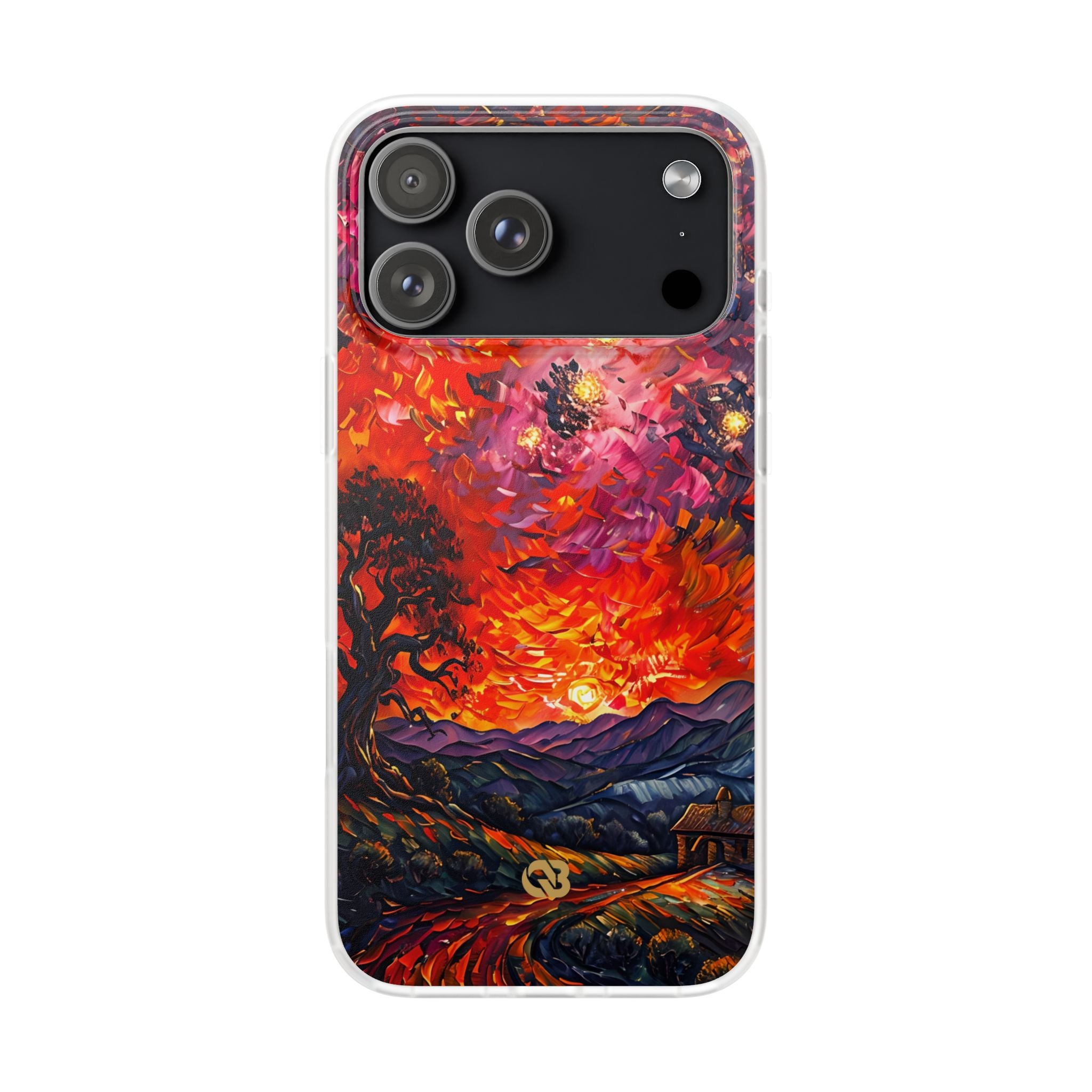 Molten Sky Tree · Soft Handyhülle für iPhone