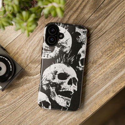 Punk Skull Riot · Tough Phone Case for iPhone · Black