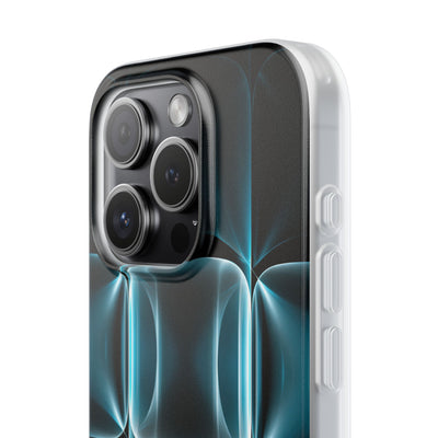 Cyan Core Matrix · Lite Phone Case for iPhone ·  Blue