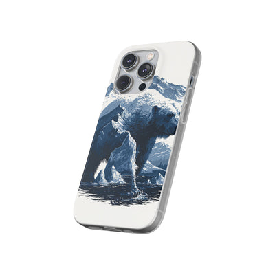 Fjord Summit Bear · Lite Phone Case for iPhone ·  Blue