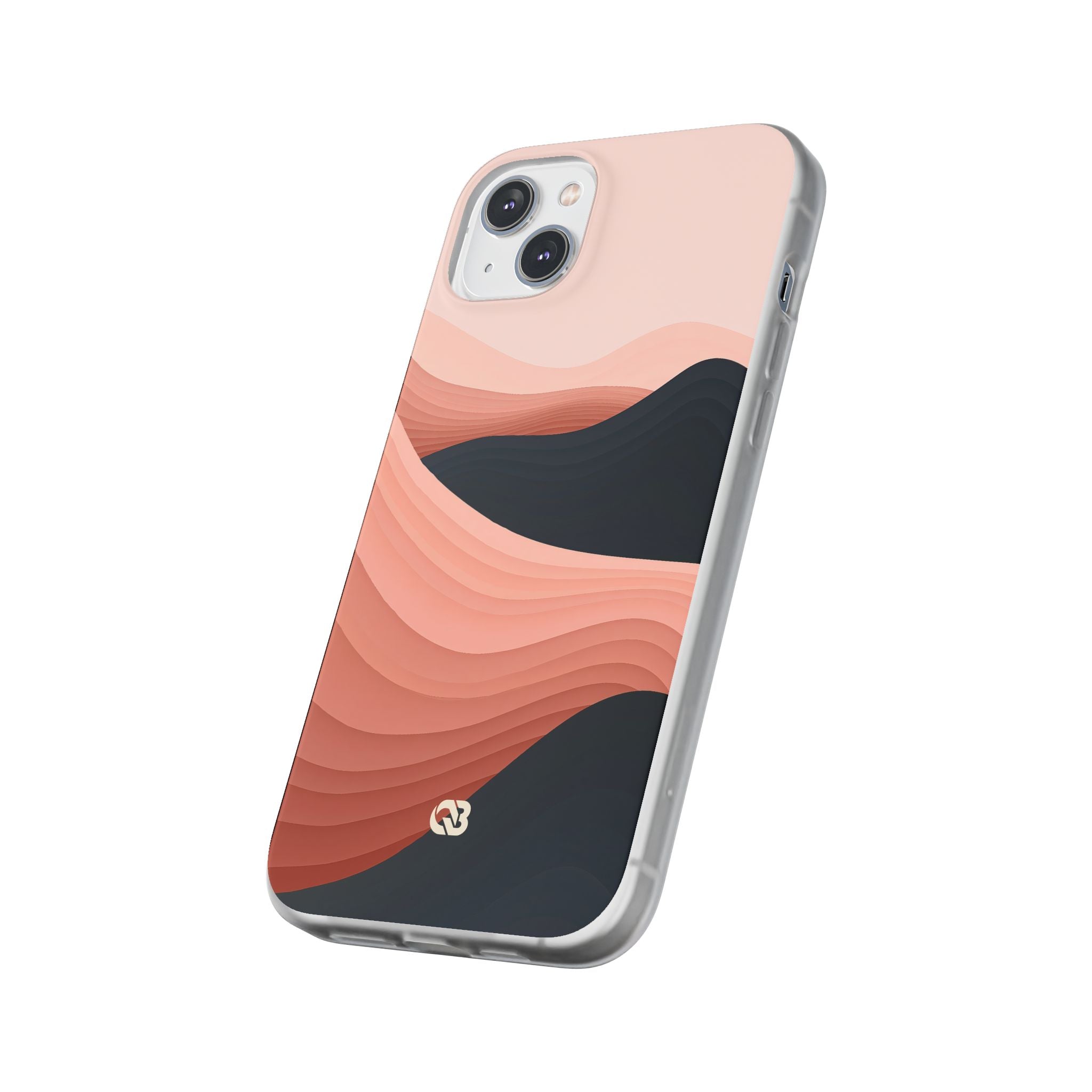 Pink Lite Phone Case for iPhone - Dune Shadow Layers