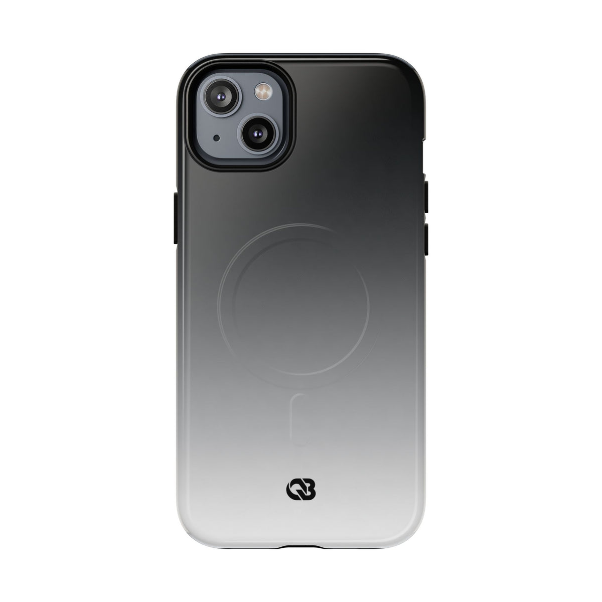 Noir Ombre Fade · Tough 2.0 Magnetic Phone Case for iPhone · Black