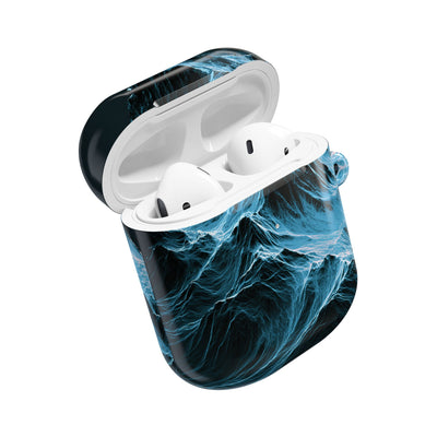 Nordic Frost Peak · Hard Case for AirPods & AirPods Pro · Blue