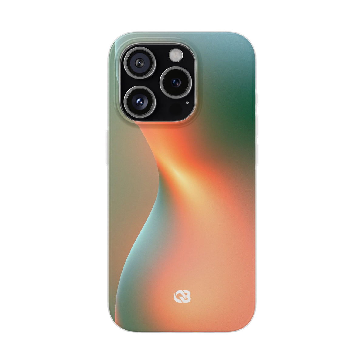 Radiant Contour · Lite Phone Case for iPhone ·  Orange