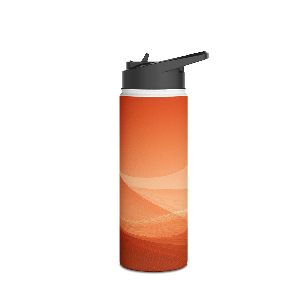 Amber Dune Horizon · Insulated Water Bottle · Orange
