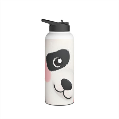 Peeking Panda Blush - Stainless Steel Water Bottle