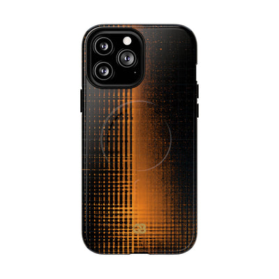 Amber Frequency · Tough 2.0 Magnetic Phone Case for iPhone · Orange