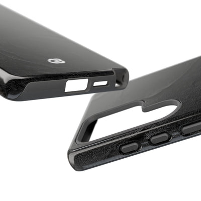 Obsidian Stucco Relief · Tough Phone Case for Samsung · Black