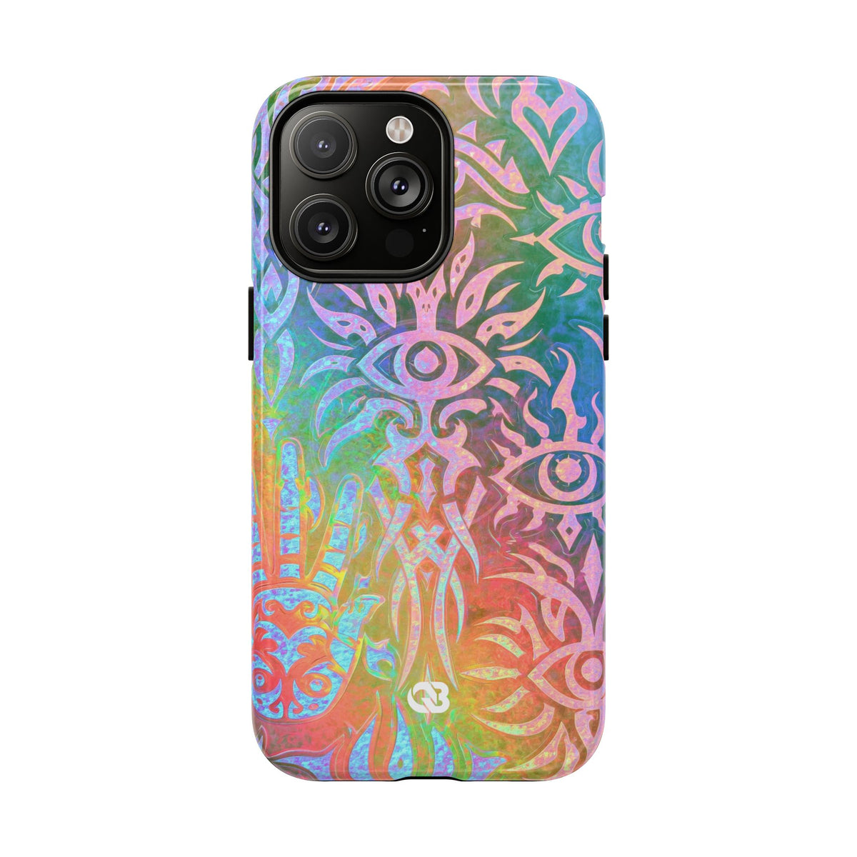 Chromatic Mystic Sigil · Tough 2.0 Magnetic Phone Case for iPhone · Blue