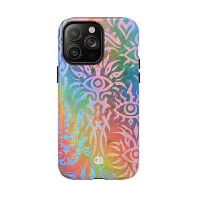 Chromatic Mystic Sigil · Tough 2.0 Magnetic Phone Case for iPhone · Blue