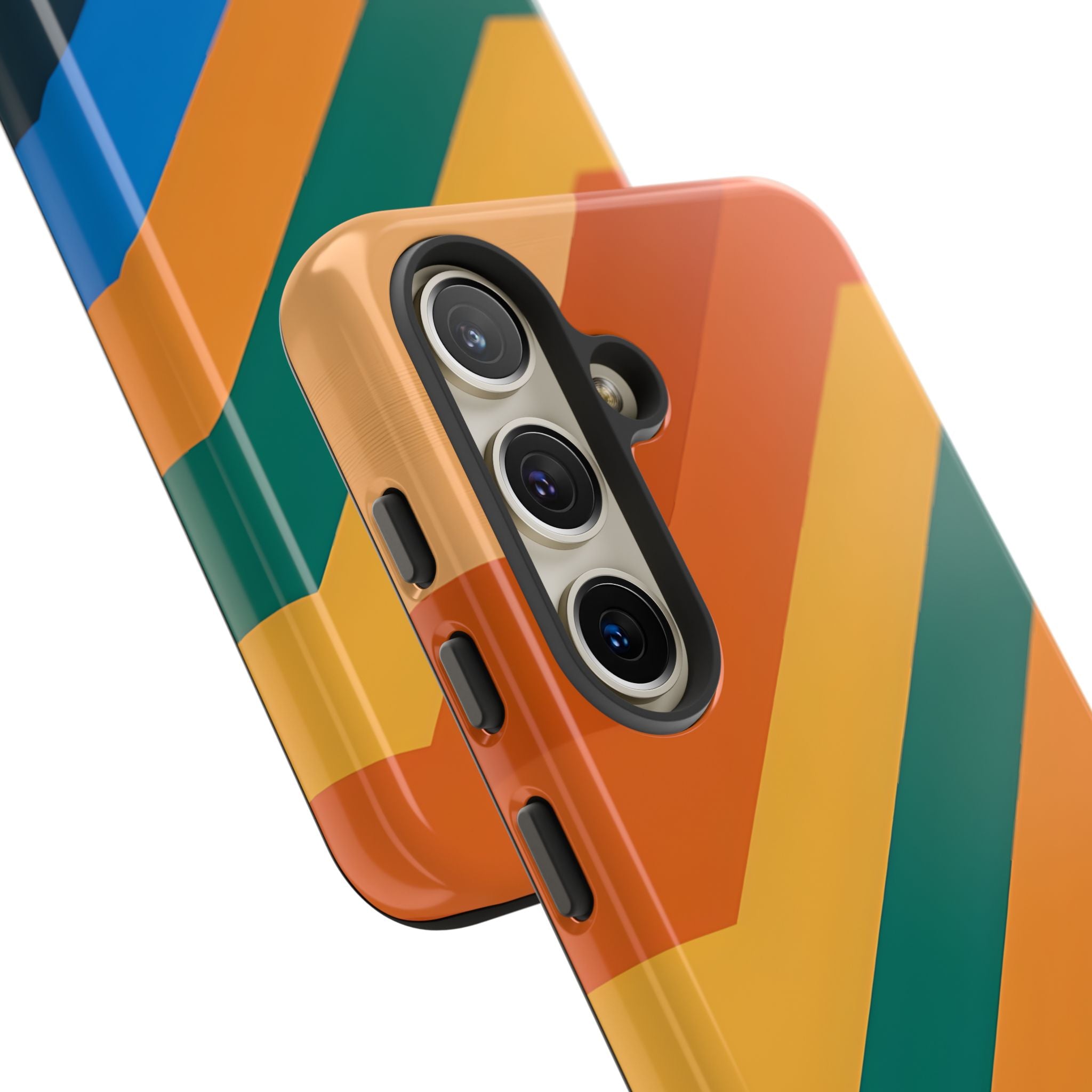 Retro Ridge Lines · Tough Phone Case for Samsung