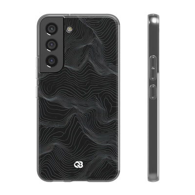 Obsidian Contour Elevation · Lite Phone Case for Samsung · Black