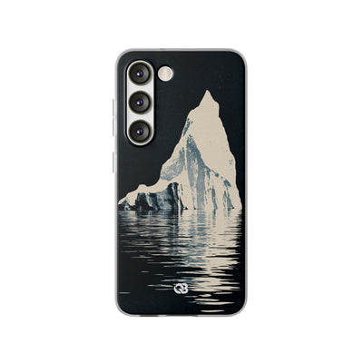 Blue Lite Phone Case for Samsung - Frozen Navy Monolith