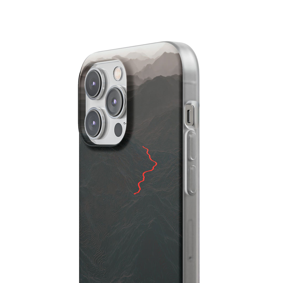 Crimson Ridge Pass · Lite Phone Case for iPhone ·  Black