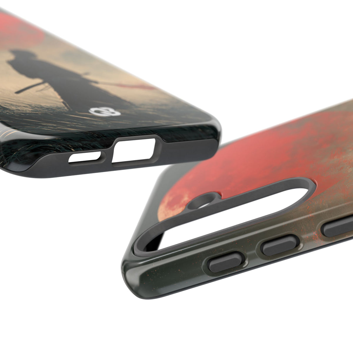 Crimson Moon Ronin · Tough Phone Case for Samsung · Red