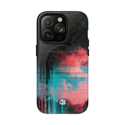 Digital Signal Drift · Tough 2.0 Magnetic Phone Case for iPhone · Black