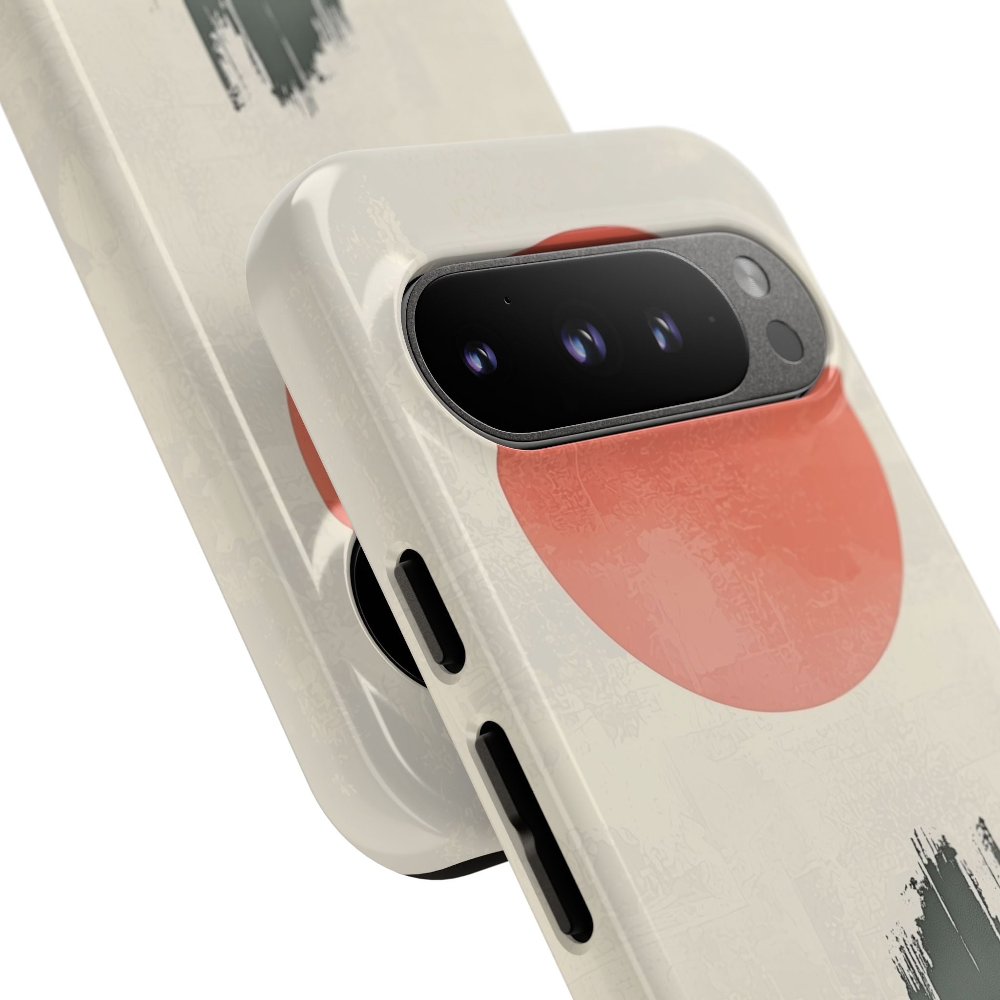 Crimson Sun Strokes · Tough Etui na telefon dla Google Pixel