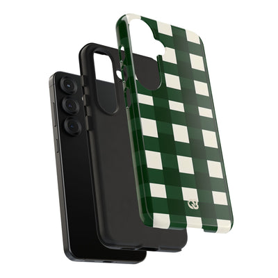 Hunter Green Plaid · Tough Phone Case for Samsung