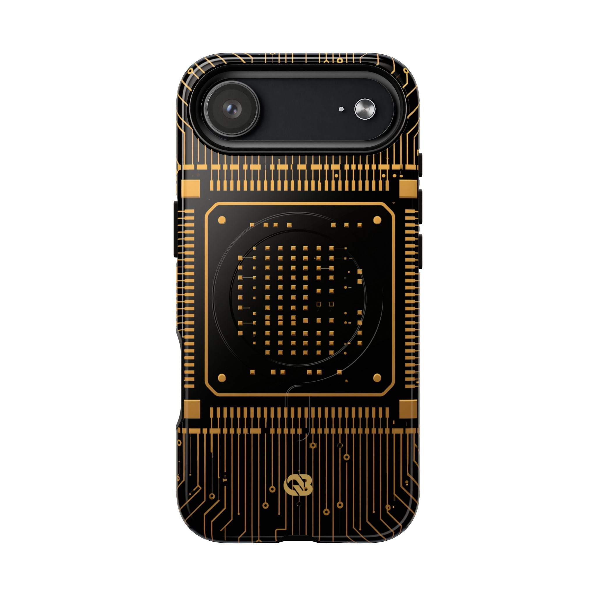 Gold Tough 2.0 Magsafe Phone Case for iPhone - Cyber Gold Processor