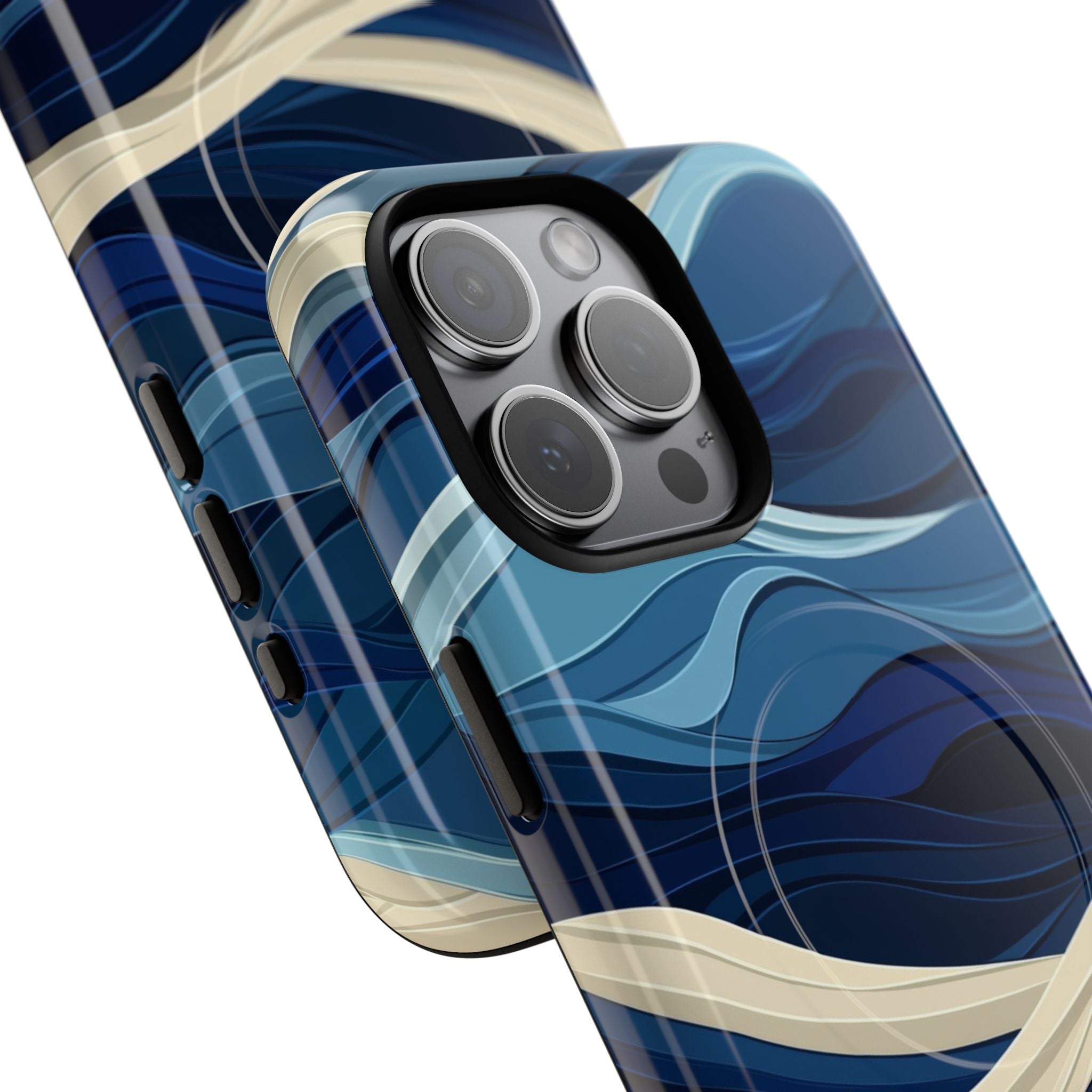 Ocean Rhythm iPhone 15 Pro Max Case - Tough+