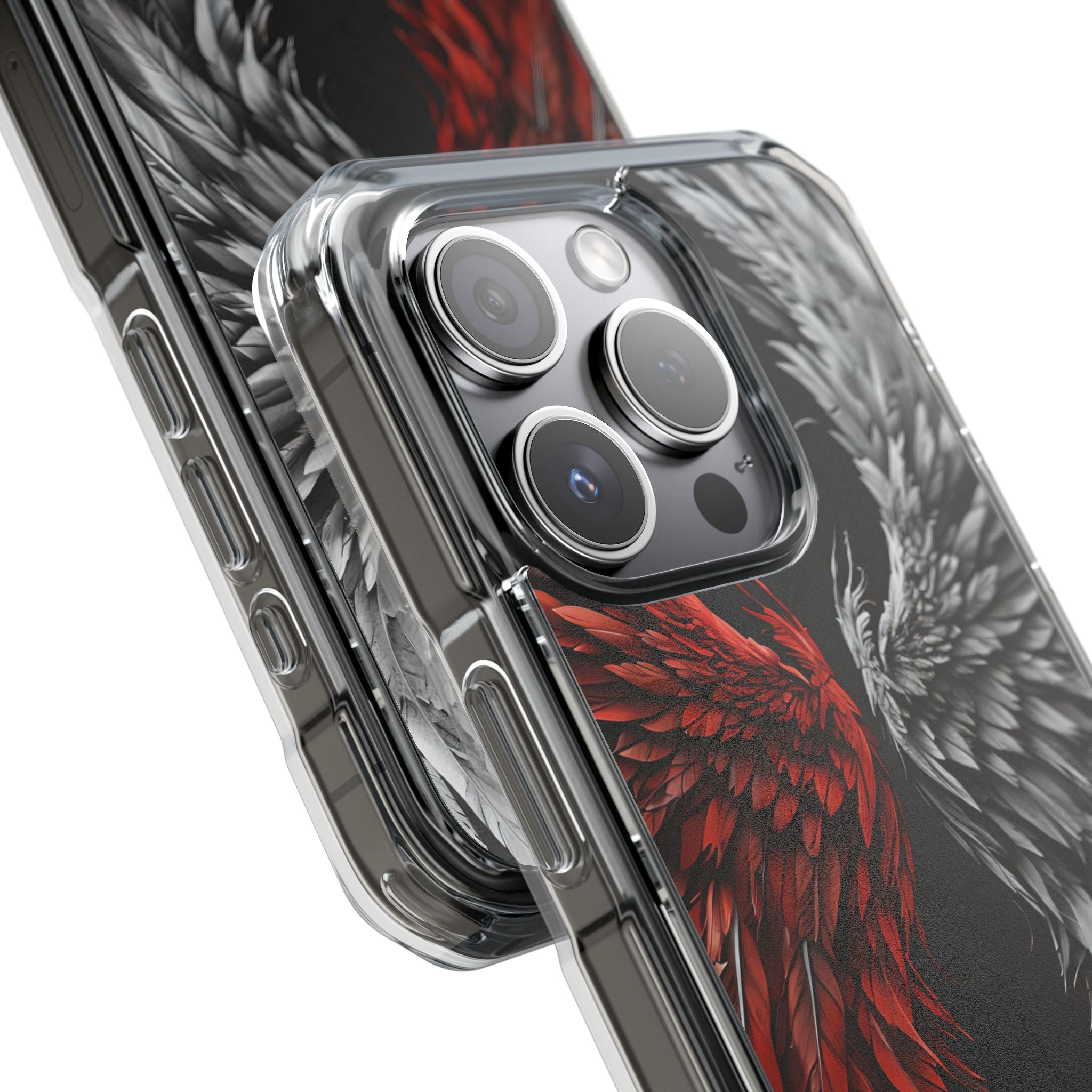 Split Crimson Wing · Impact Phone Case for iPhone · Magsafe