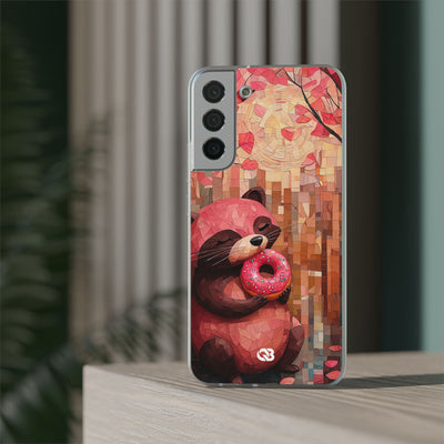 Crimson Donut Bandit · Soft Phone Case for Samsung