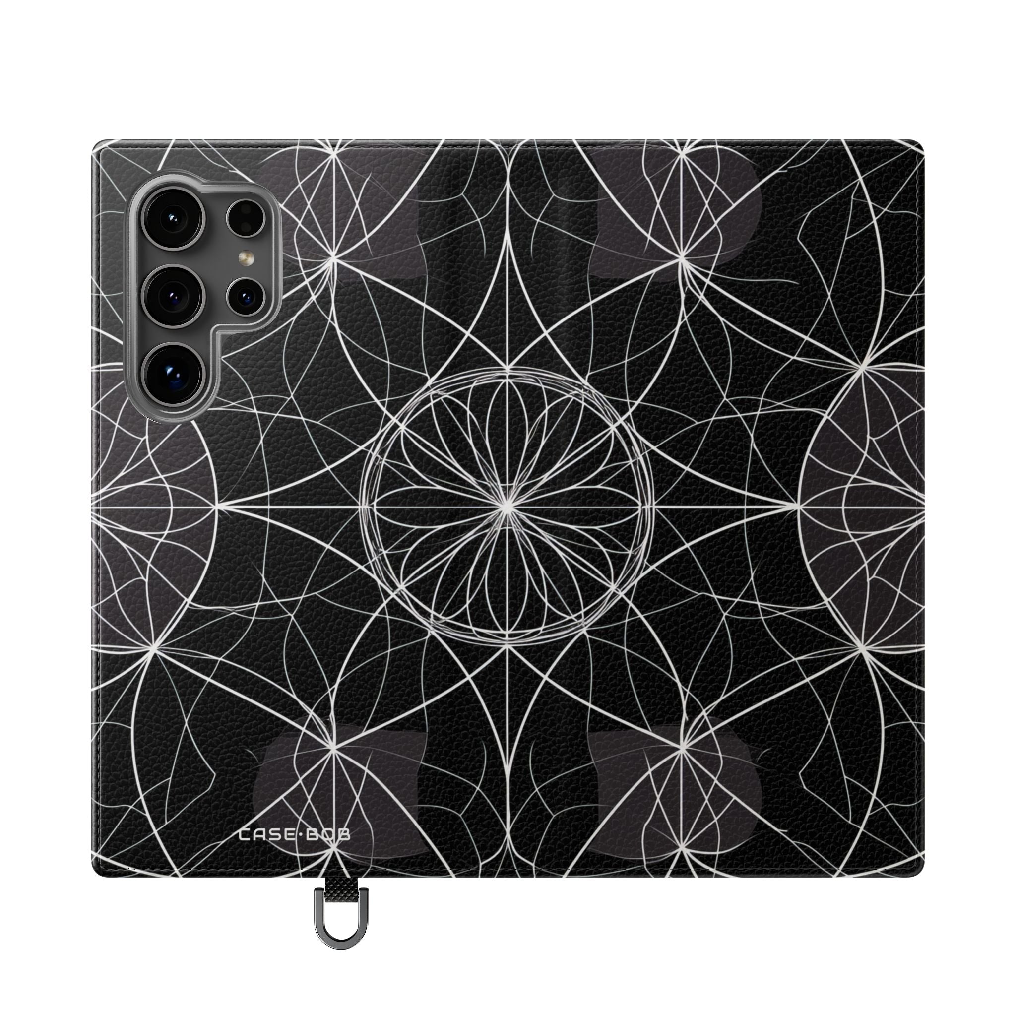 White Mandala Radiance - Samsung S24 Ultra Case - Wallet