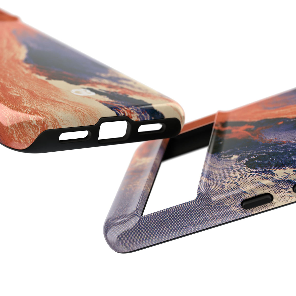 Solar Aura Drift · Tough Phone Case for Pixel ·  Orange