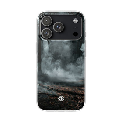 Shadowed Pine Mist · Lite Phone Case for iPhone ·  Black
