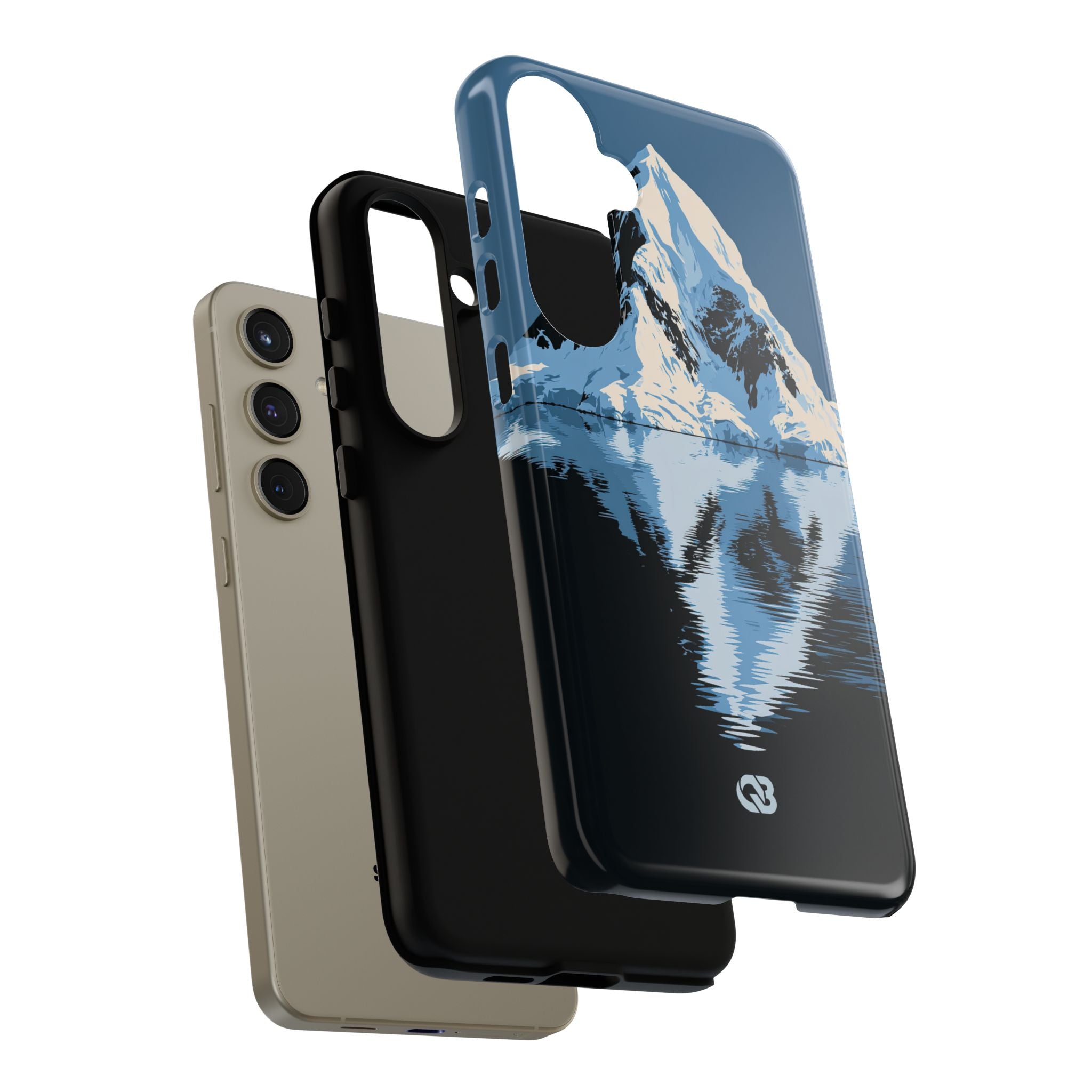 Blue Tough Phone Case for Samsung - Arctic Summit Mirror
