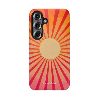 Sunburst Radiance Samsung S25 Case - Tough