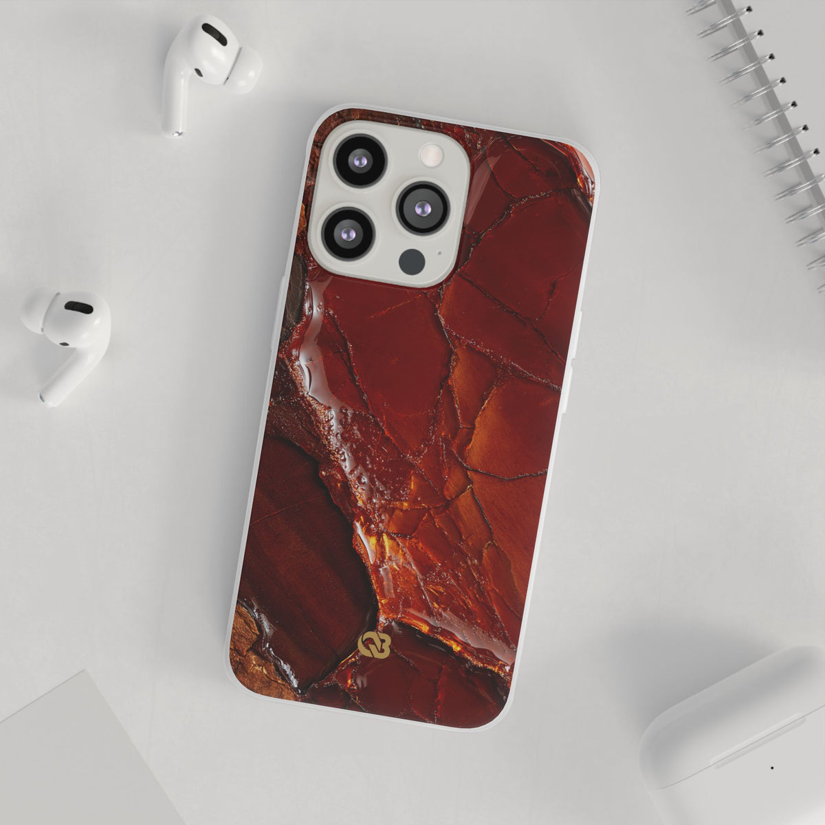 Amber Embrace · Lite Phone Case for iPhone ·  Brown