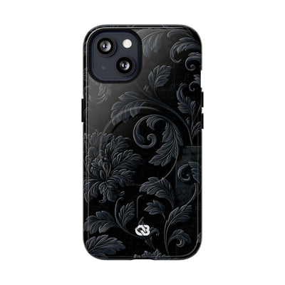 Obsidian Damask · Tough 2.0 Magnetic Phone Case for iPhone · Black