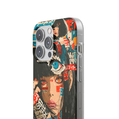 Shibuya Street Collage · Lite Phone Case for iPhone ·  Red