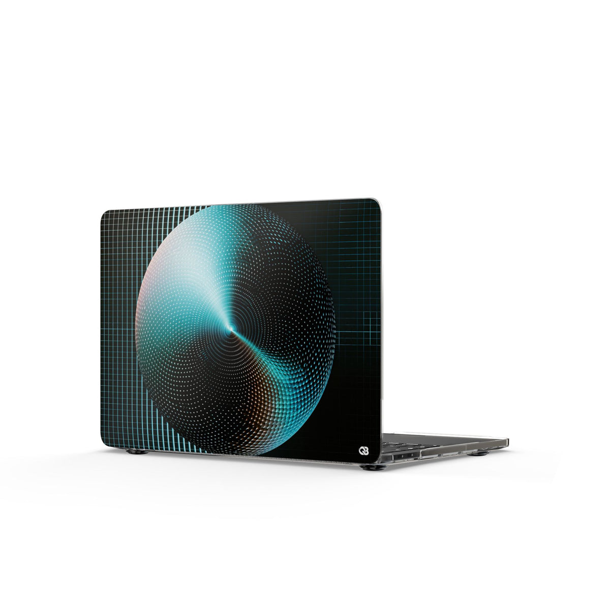 Optical Meridian · Clear Hard Case for MacBook · Black