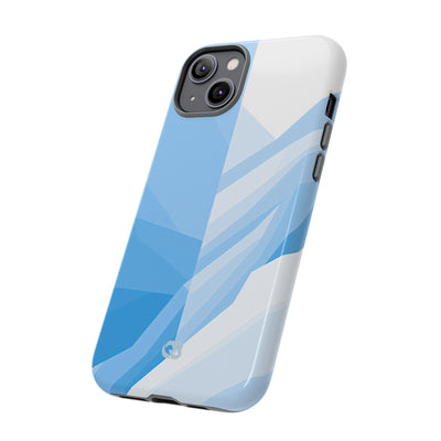 Blue Tough Phone Case for iPhone - Arctic Glacial Ridge
