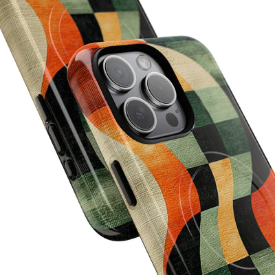 Burnt Orange Curve · Tough+ Phone Case for iPhone · Magsafe