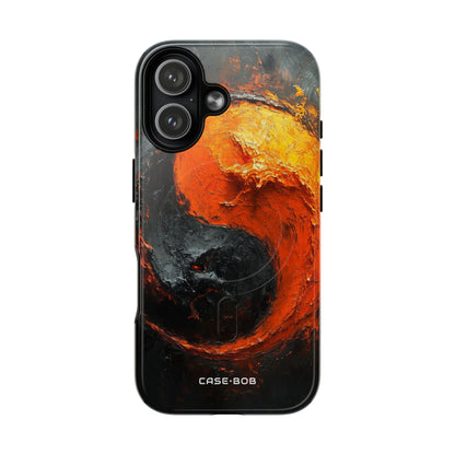 Molten Yin-Yang iPhone 17 Case - Tough+ - CASE•BOB
