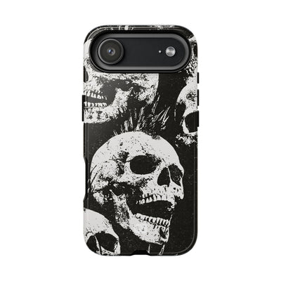 Punk Skull Riot · Tough Phone Case for iPhone · Black