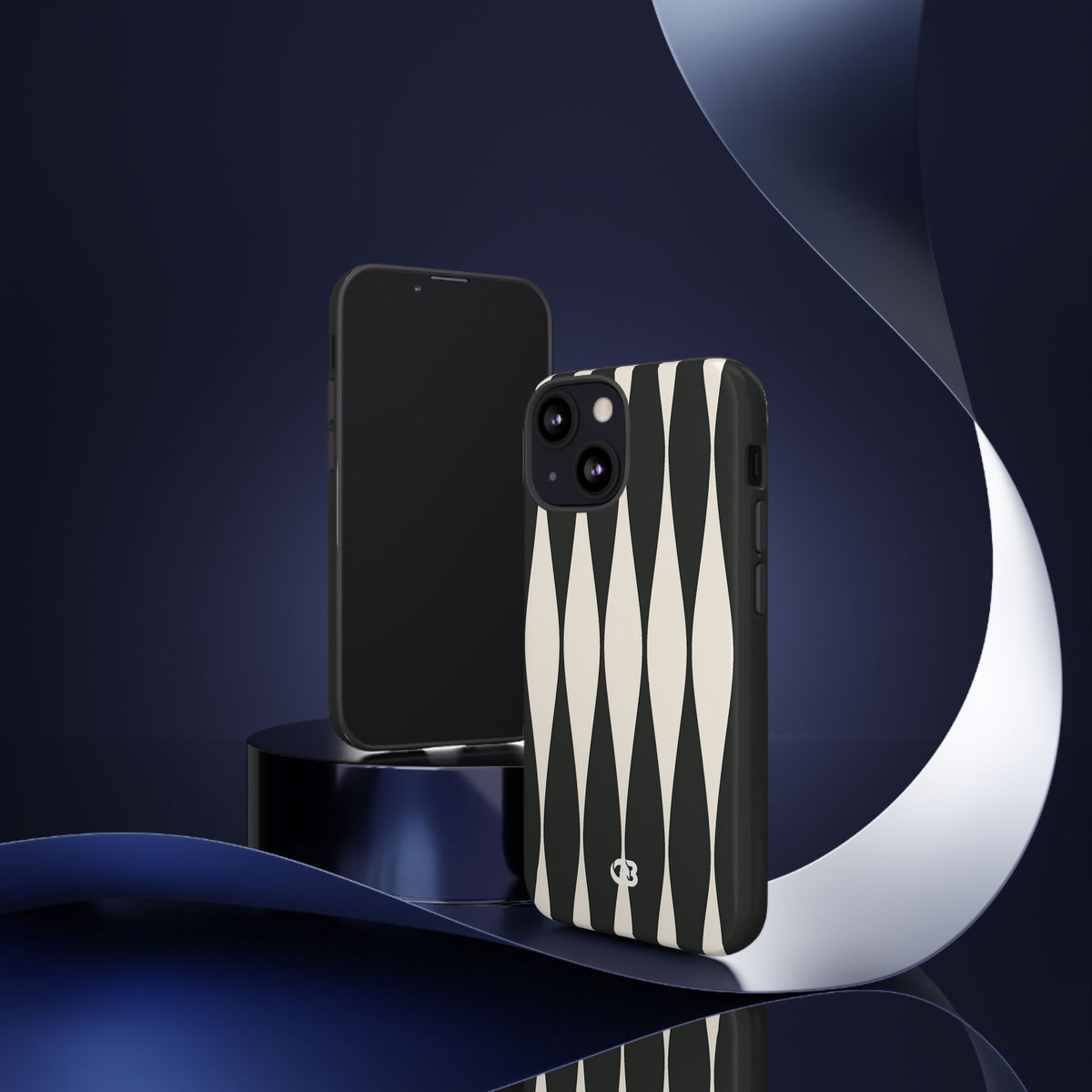 Orbital Resonance · Tough Phone Case for iPhone · Black