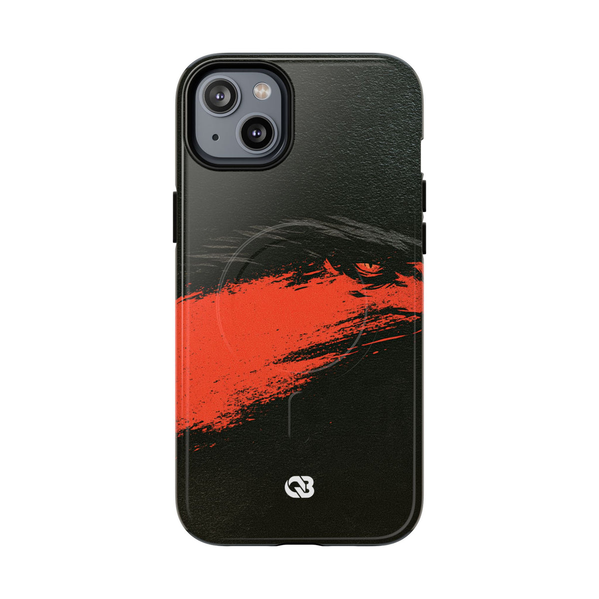 Crimson Raptor Noir · Tough 2.0 Magnetic Phone Case for iPhone · Black