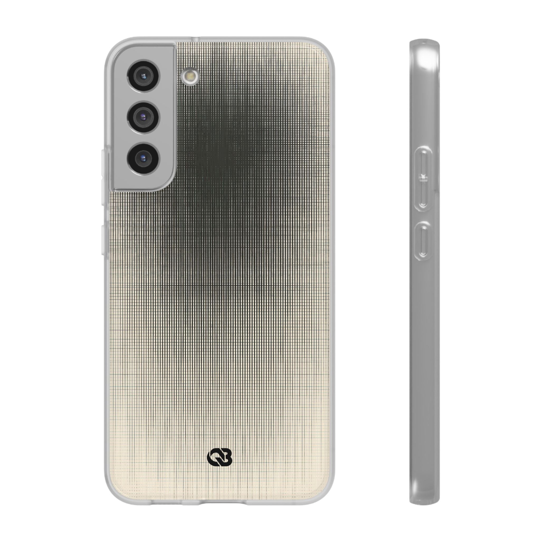 Beige Lite Phone Case for Samsung - Carbon Screen Grid